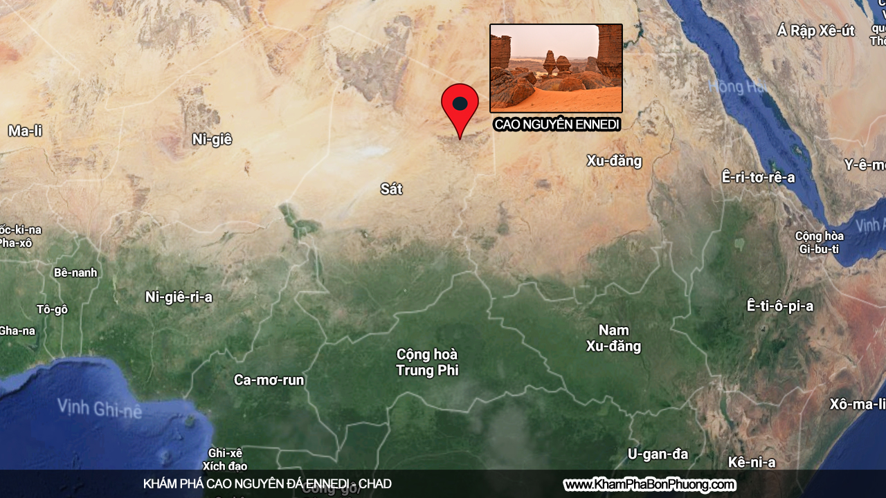 Khám phá cao nguyên đá Ennedi - Chad | www.KhamPhaBonPhuong.com