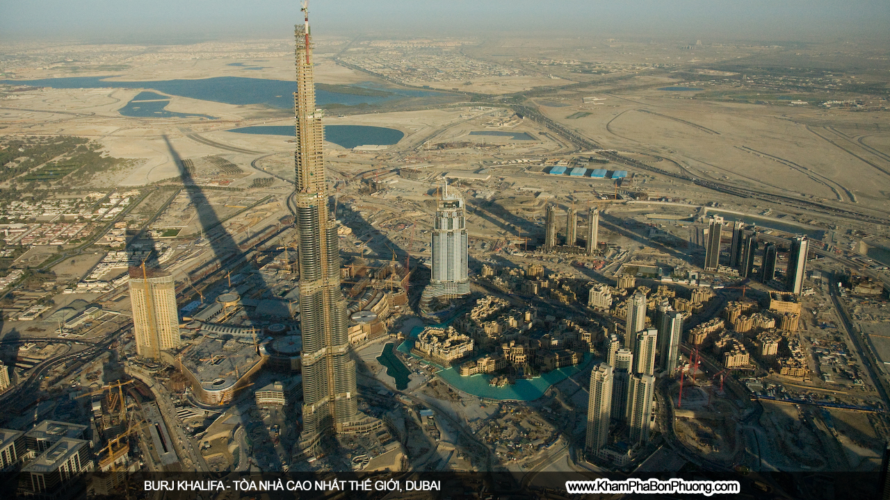 Khám Phá Burj Khalifa - Tòa nhà cao nhất thế giới | www.khamphabonphuong.com