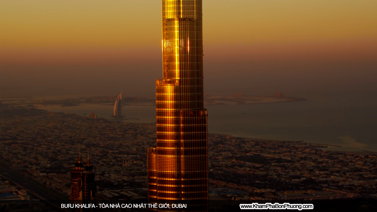 Khám Phá Burj Khalifa - Tòa nhà cao nhất thế giới | www.khamphabonphuong.com