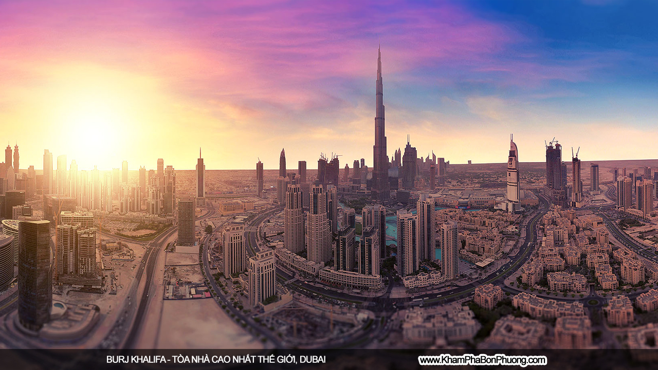 Khám Phá Burj Khalifa - Tòa nhà cao nhất thế giới | www.khamphabonphuong.com