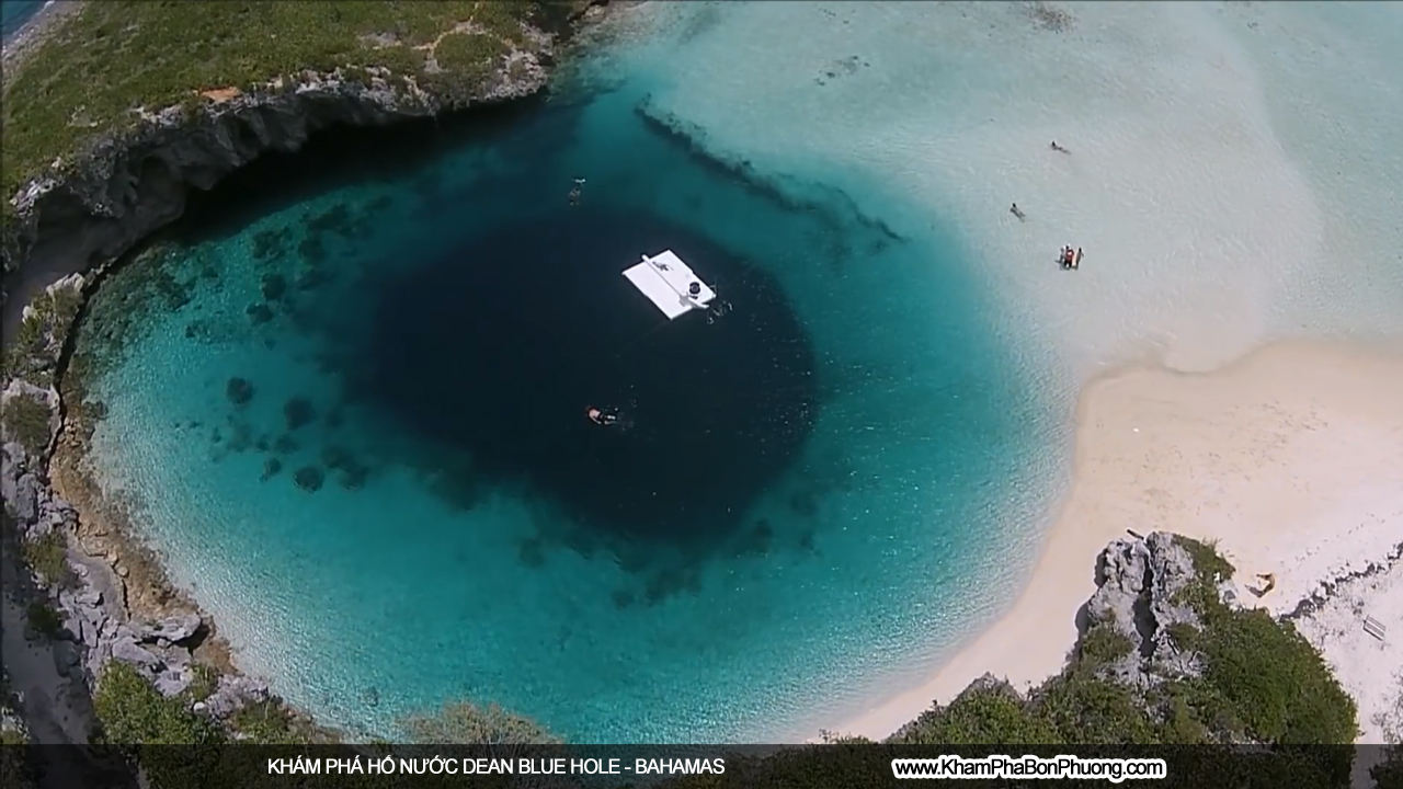 Khám Phá Hố Nước Dean Blue Hole, Bahamas | www.KhamPhaBonPhuong.com