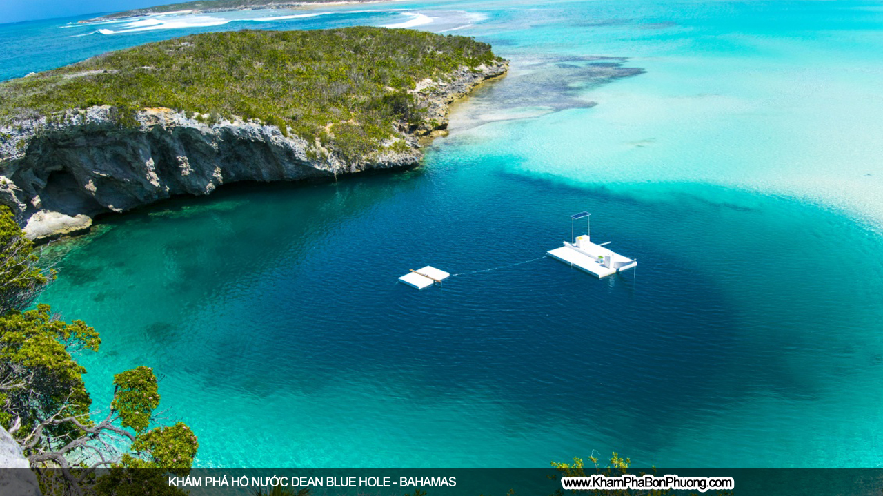 Khám Phá Hố Nước Dean Blue Hole, Bahamas | www.KhamPhaBonPhuong.com