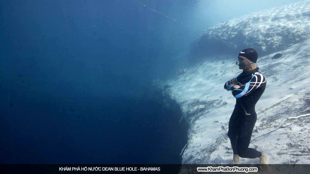 Khám Phá Hố Nước Dean Blue Hole, Bahamas | www.KhamPhaBonPhuong.com