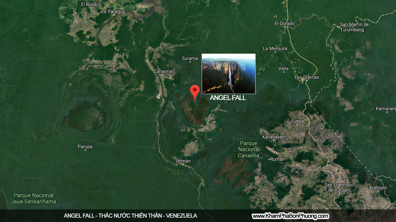 Khám phá Angel Fall - Thác nước thiên thần, Venezuela