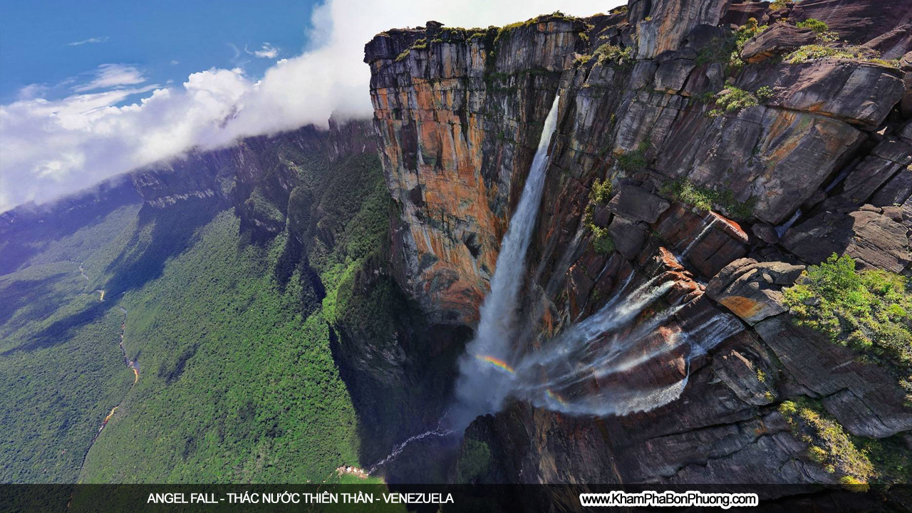 Khám phá Angel Fall - Thác nước thiên thần, Venezuela