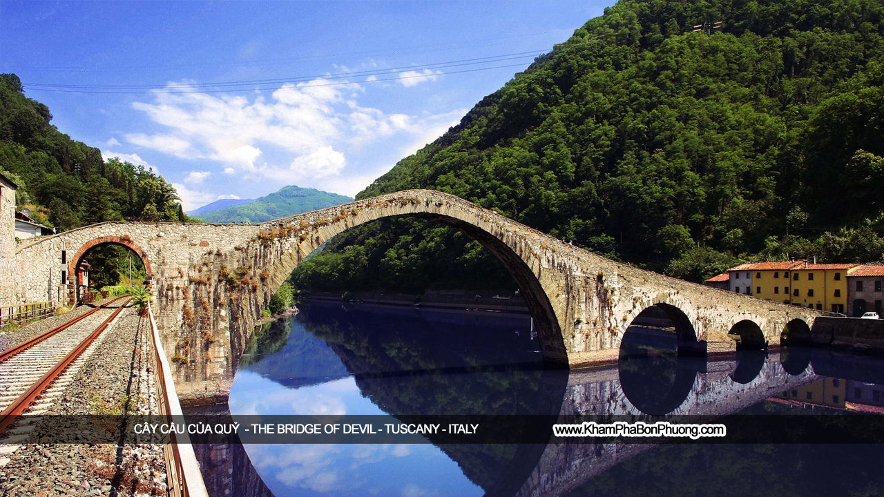 Cây Cầu Của Quỷ - Tuscany - Italy