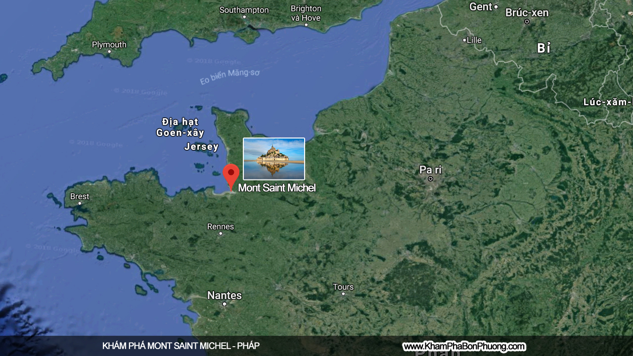 Khám phá Mont Saint Michel, Normandy, Pháp - www.KhamPhaBonPhuong.com