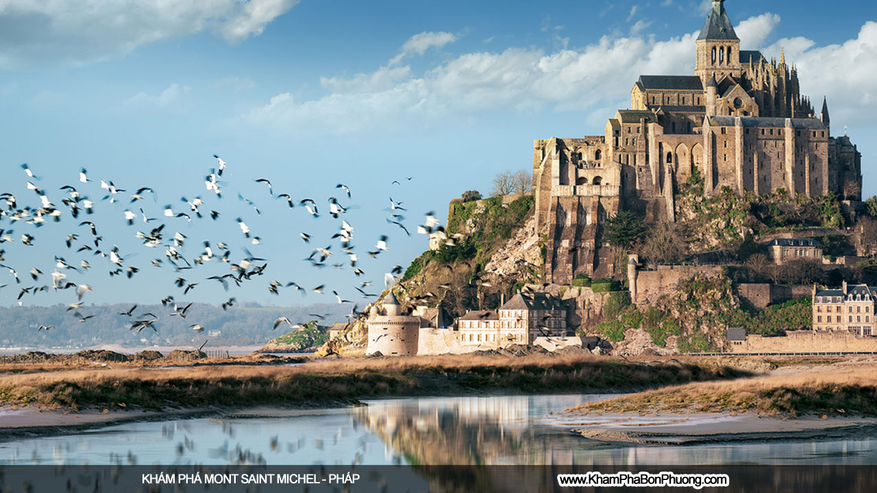 Khám phá Mont Saint Michel, Normandy, Pháp - www.KhamPhaBonPhuong.com