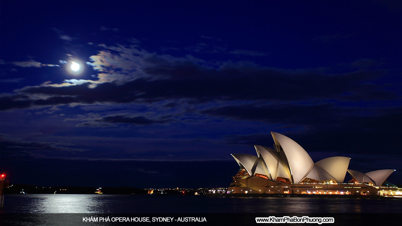 Khám phá nhà hát Opera House, Sydney, Úc - www.KhamPhaBonPhuong.com