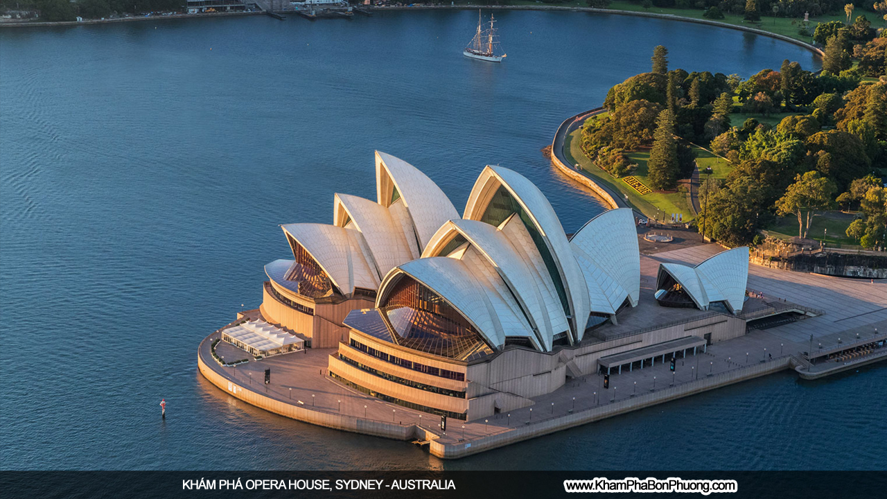 Khám phá nhà hát Opera House, Sydney, Úc - www.KhamPhaBonPhuong.com