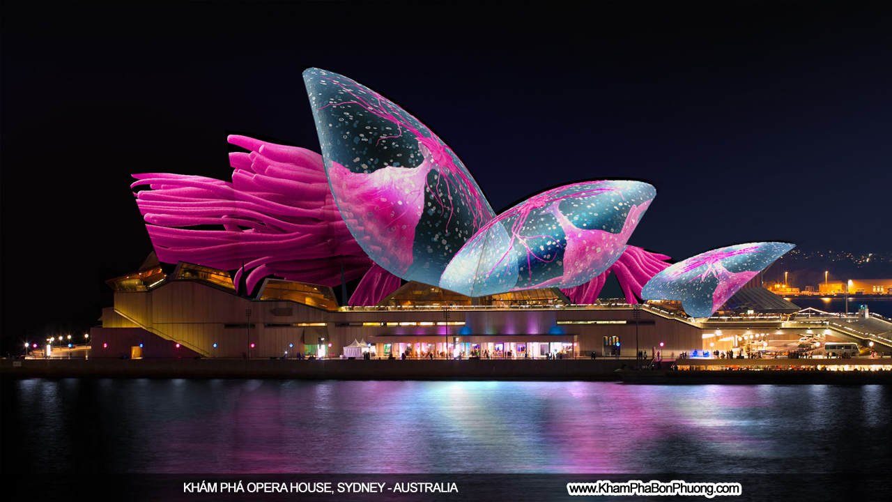 Khám phá nhà hát Opera House, Sydney, Úc - www.KhamPhaBonPhuong.com