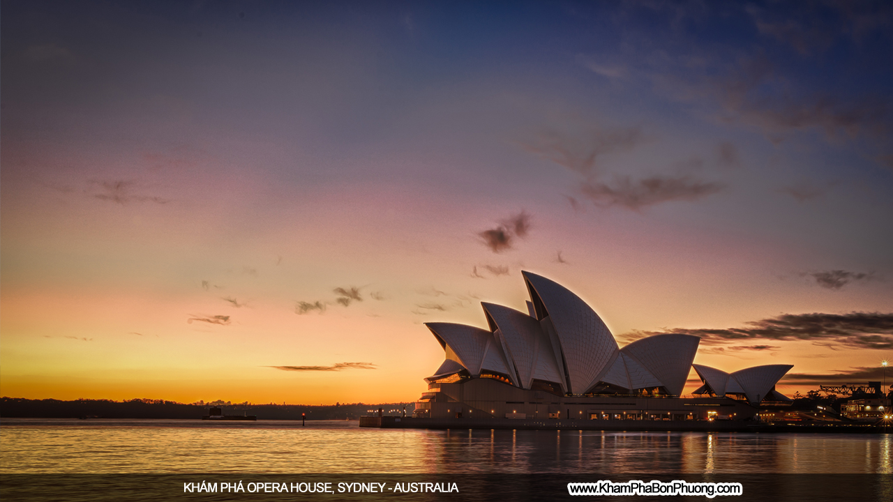 Khám phá nhà hát Opera House, Sydney, Úc - www.KhamPhaBonPhuong.com