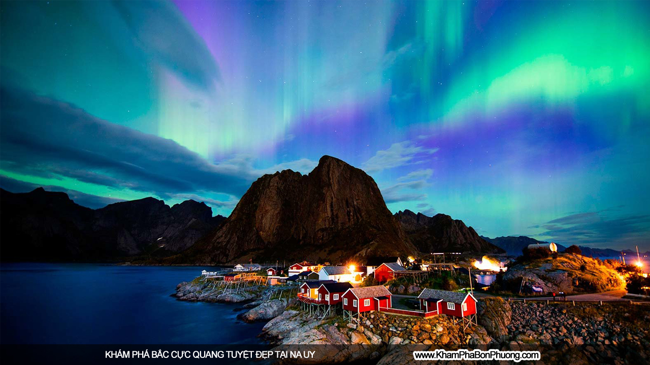 Khám phá Bắc Cưc Quang tuyệt đẹp tại Na Uy | www.KhamPhaBonPhuong.com