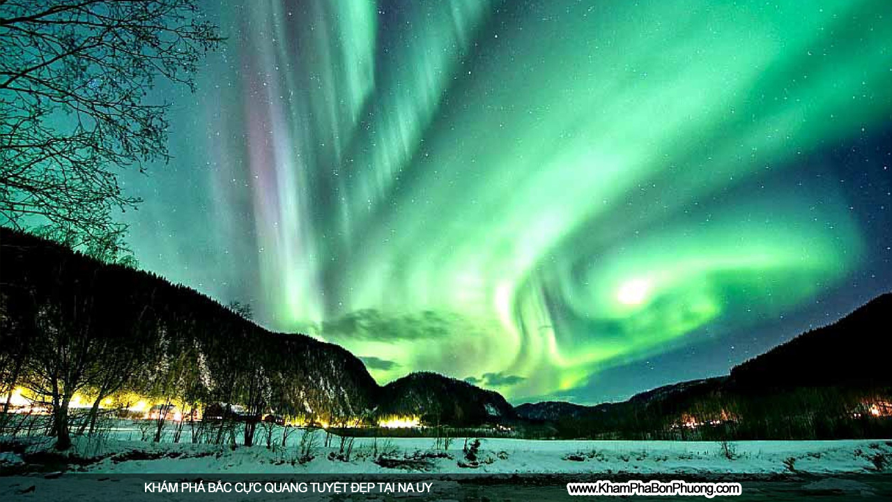 Khám phá Bắc Cưc Quang tuyệt đẹp tại Na Uy | www.KhamPhaBonPhuong.com