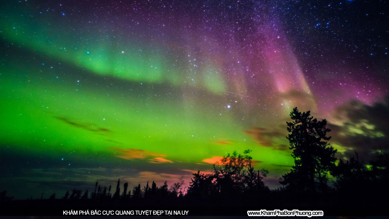 Khám phá Bắc Cưc Quang tuyệt đẹp tại Na Uy | www.KhamPhaBonPhuong.com