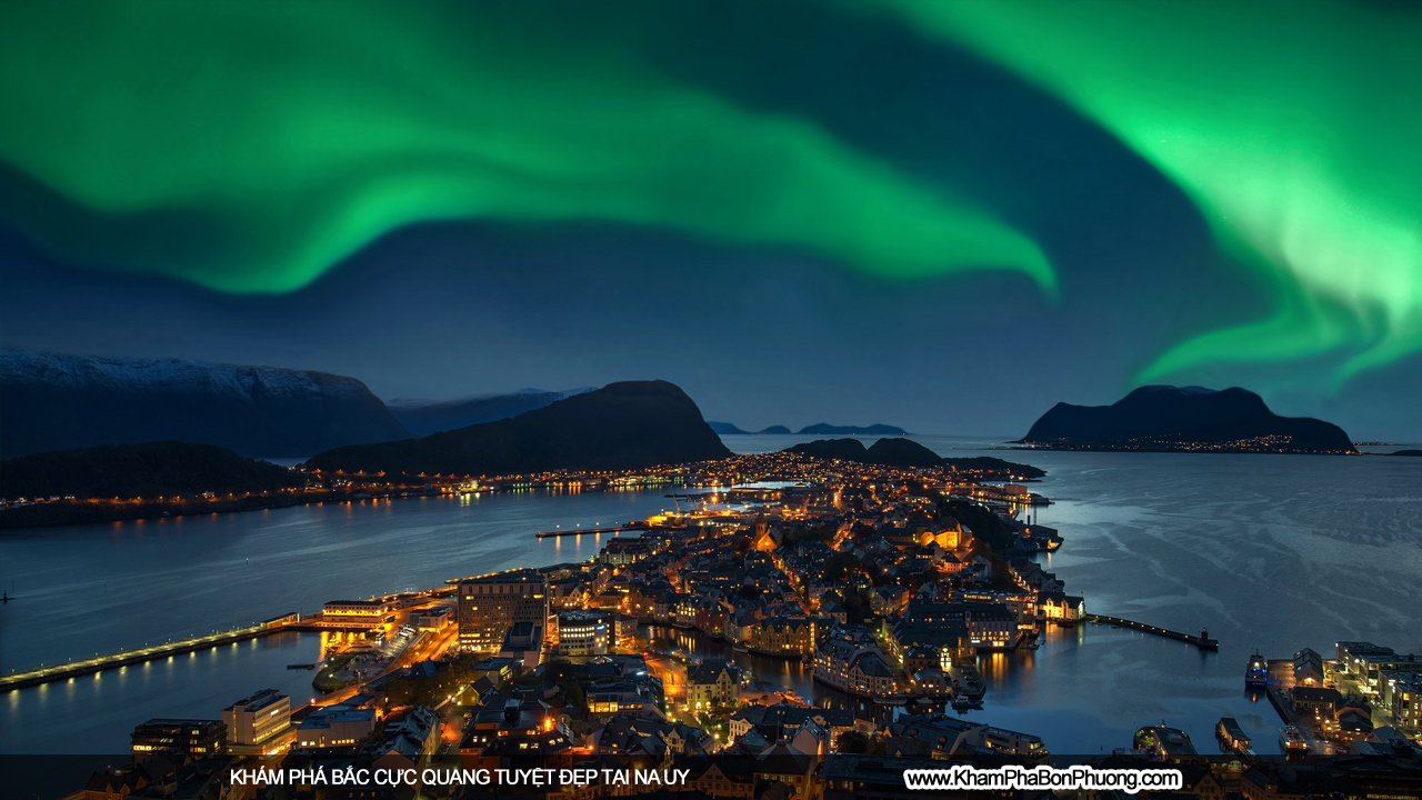 Khám phá Bắc Cưc Quang tuyệt đẹp tại Na Uy | www.KhamPhaBonPhuong.com