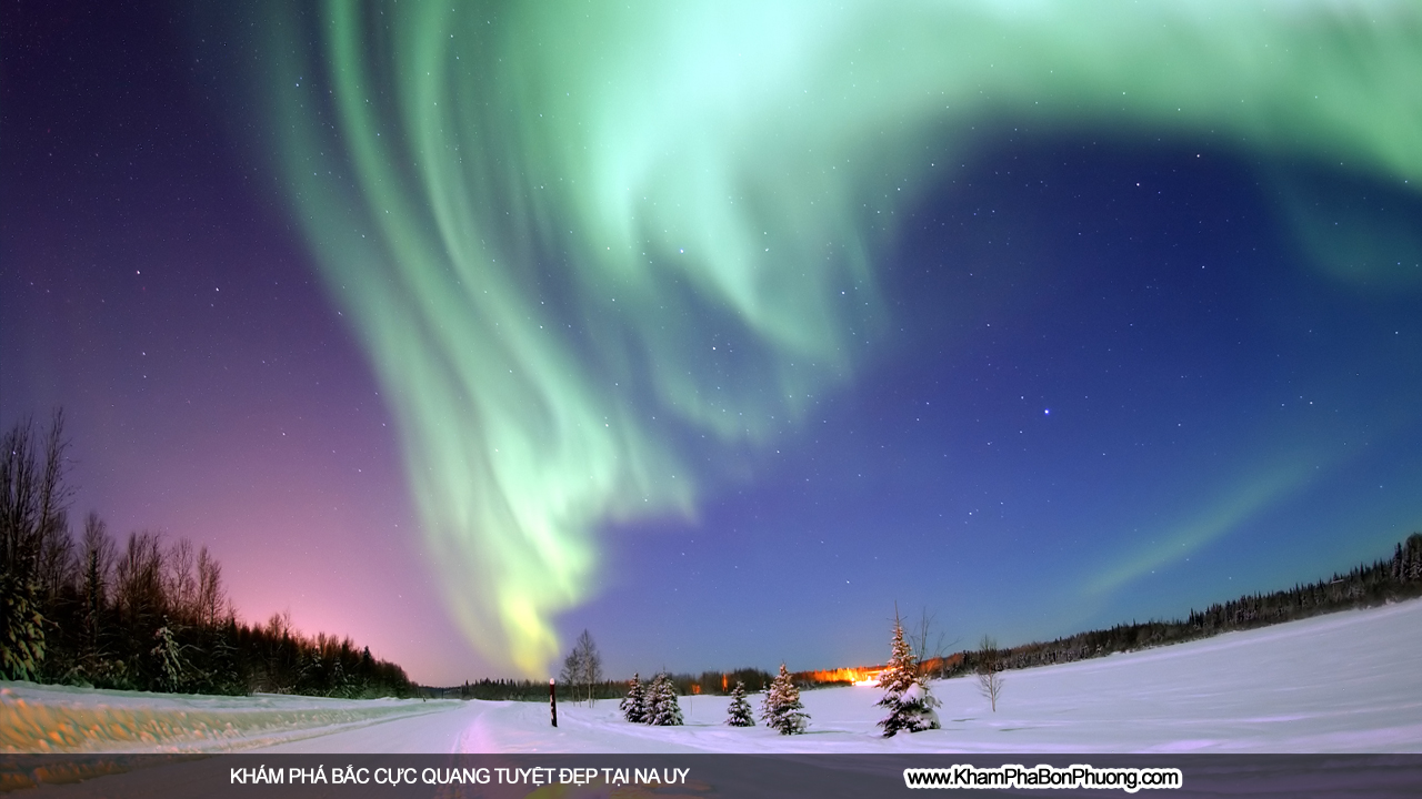 Khám phá Bắc Cưc Quang tuyệt đẹp tại Na Uy | www.KhamPhaBonPhuong.com