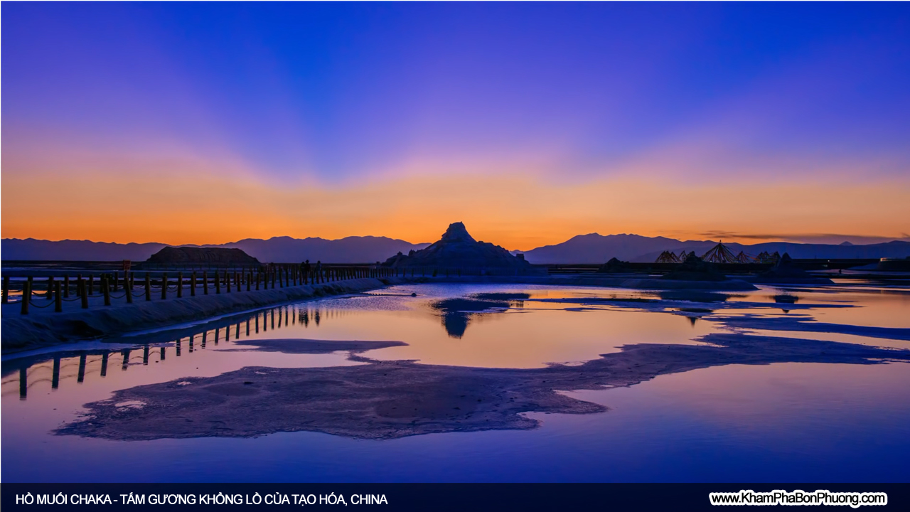 Hồ muối Chaka, tấm gương khổng lồ của tạo hóa, Trung Quốc | Khám Phá Bốn Phương
