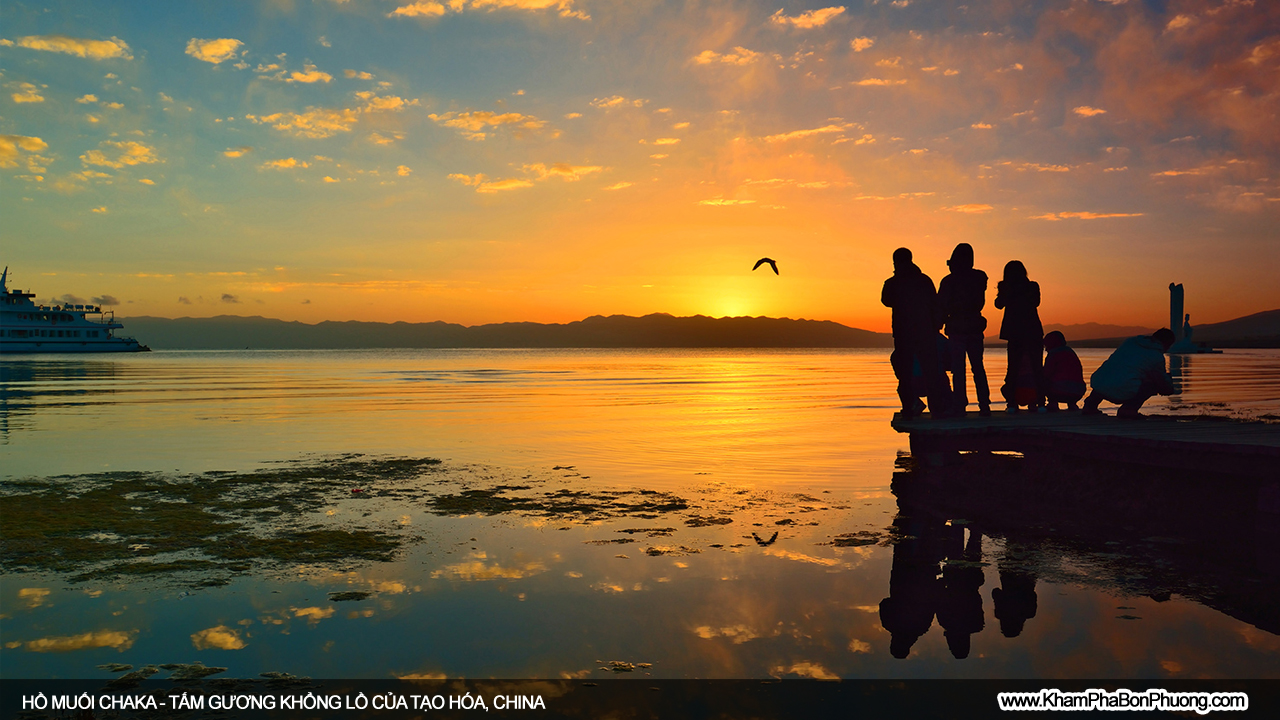 Hồ muối Chaka, tấm gương khổng lồ của tạo hóa, Trung Quốc | Khám Phá Bốn Phương