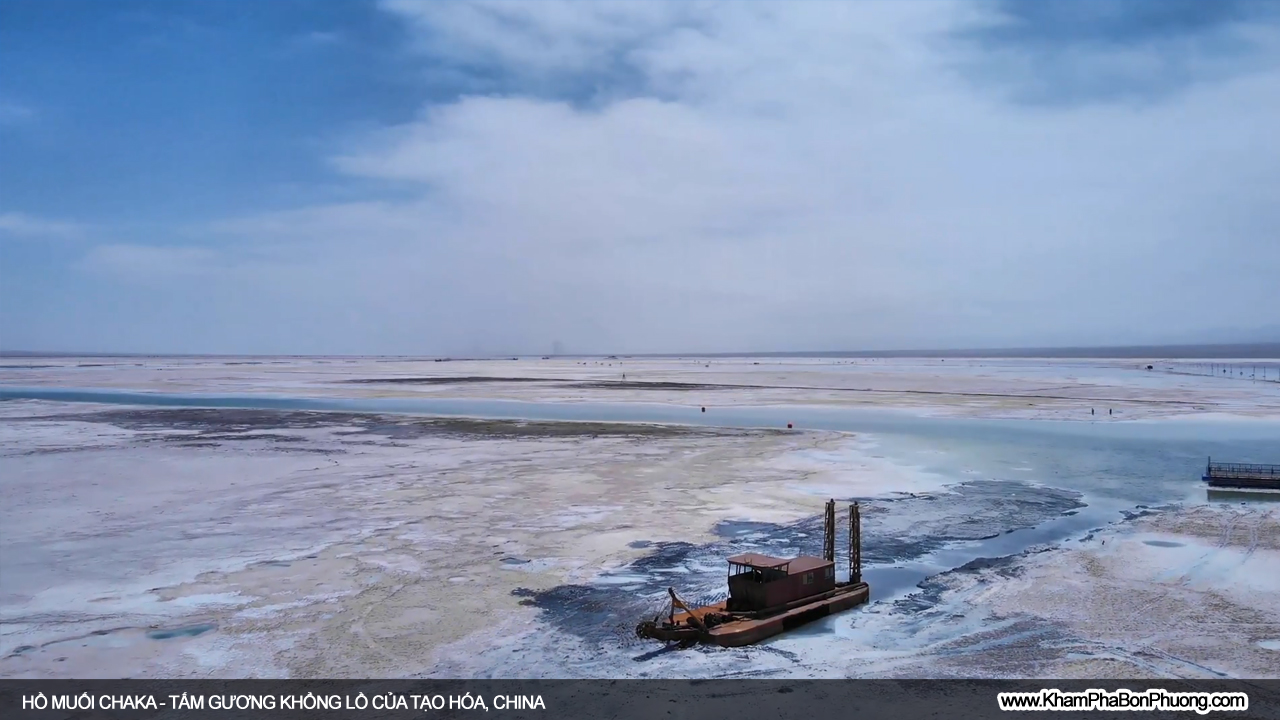 Hồ muối Chaka, tấm gương khổng lồ của tạo hóa, Trung Quốc | Khám Phá Bốn Phương