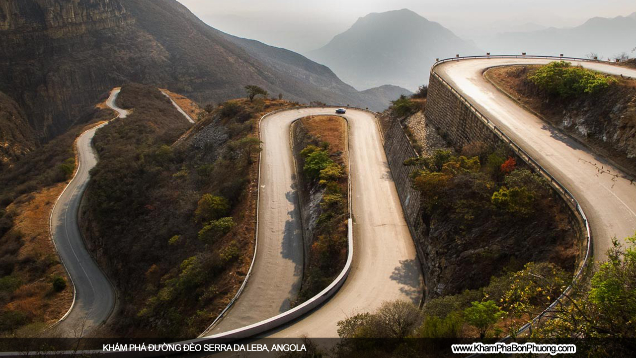 Khám phá đường đèo Serra Da Leba, Angola | Khám Phá Bốn Phương