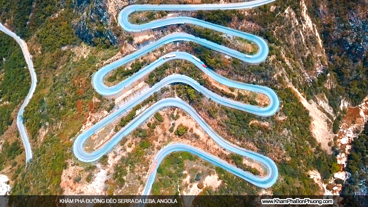 Khám phá đường đèo Serra Da Leba, Angola | Khám Phá Bốn Phương