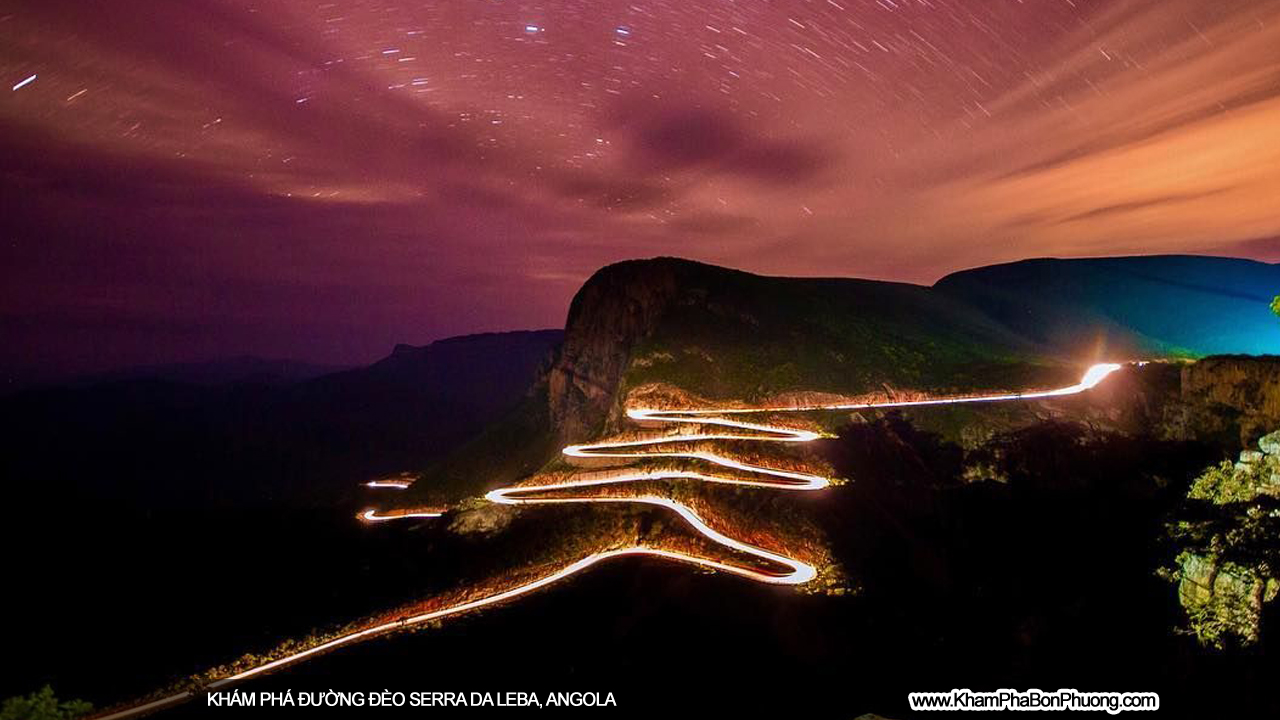 Khám phá đường đèo Serra Da Leba, Angola | Khám Phá Bốn Phương