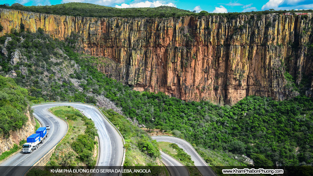 Khám phá đường đèo Serra Da Leba, Angola | Khám Phá Bốn Phương