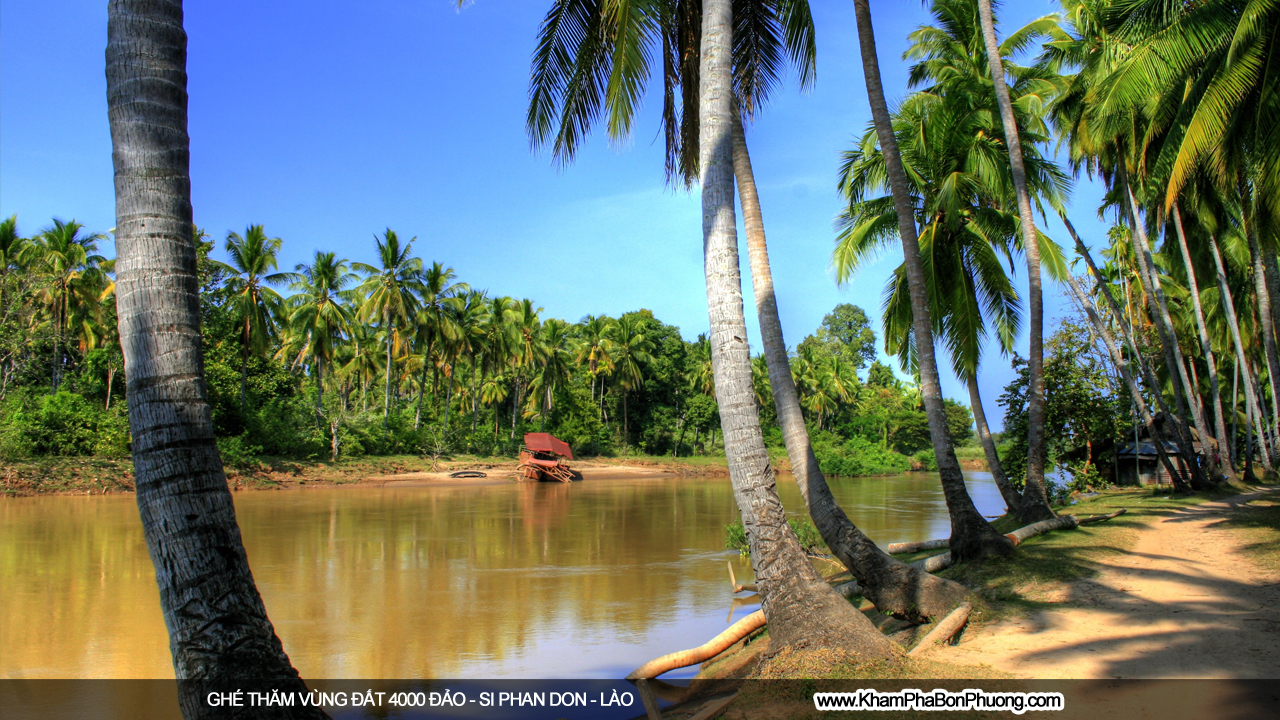 Khám phá Si Phan Don, Lào - www.KhamPhaBonPhuong.com