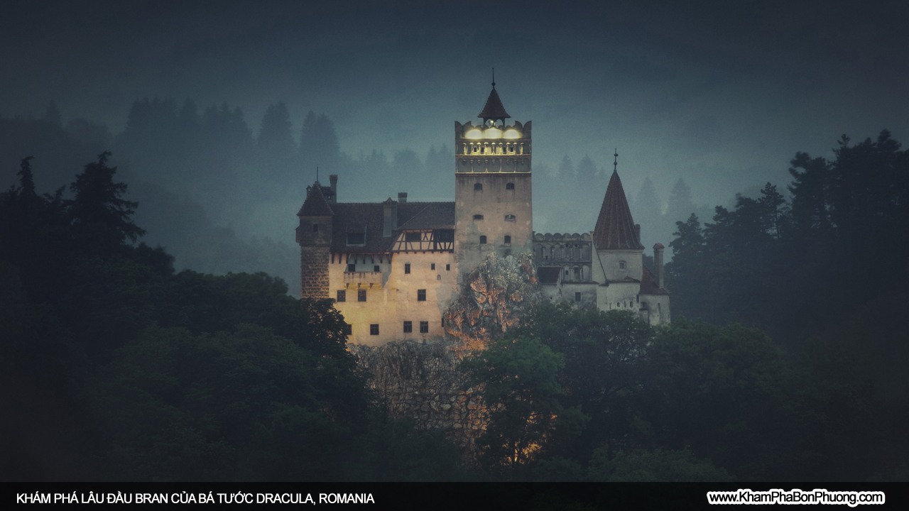 Khám phá Lâu đài Bran của Bá tước Dracula, Romania | Khám Phá Bốn Phương