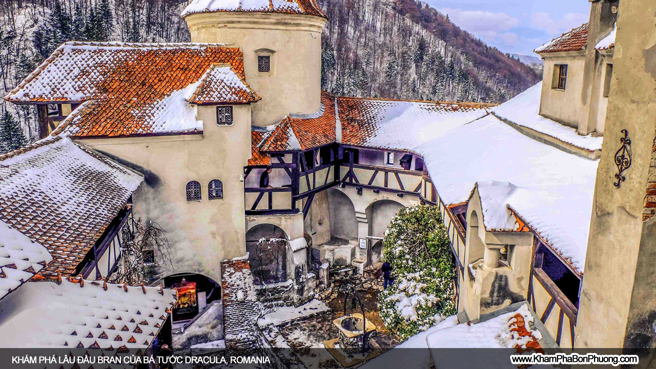 Khám phá Lâu đài Bran của Bá tước Dracula, Romania | Khám Phá Bốn Phương