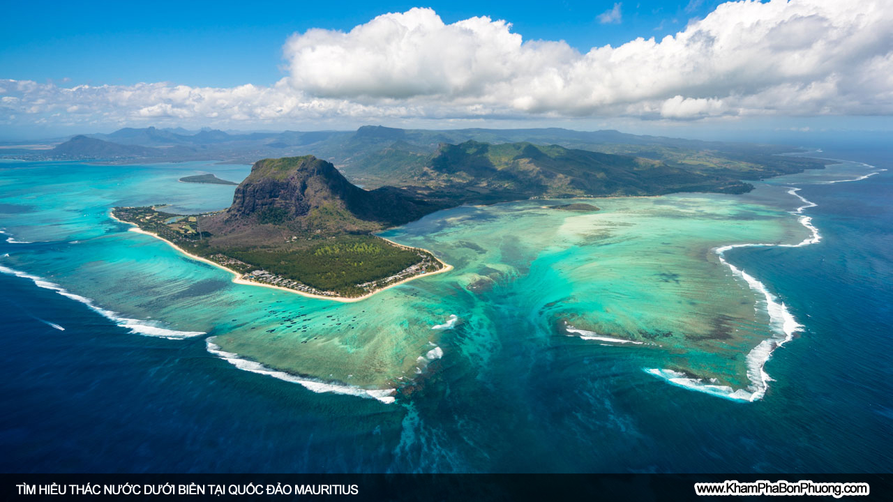 Tìm hiểu thác nước dưới biển, Mauritius | Khám Phá Bốn Phương