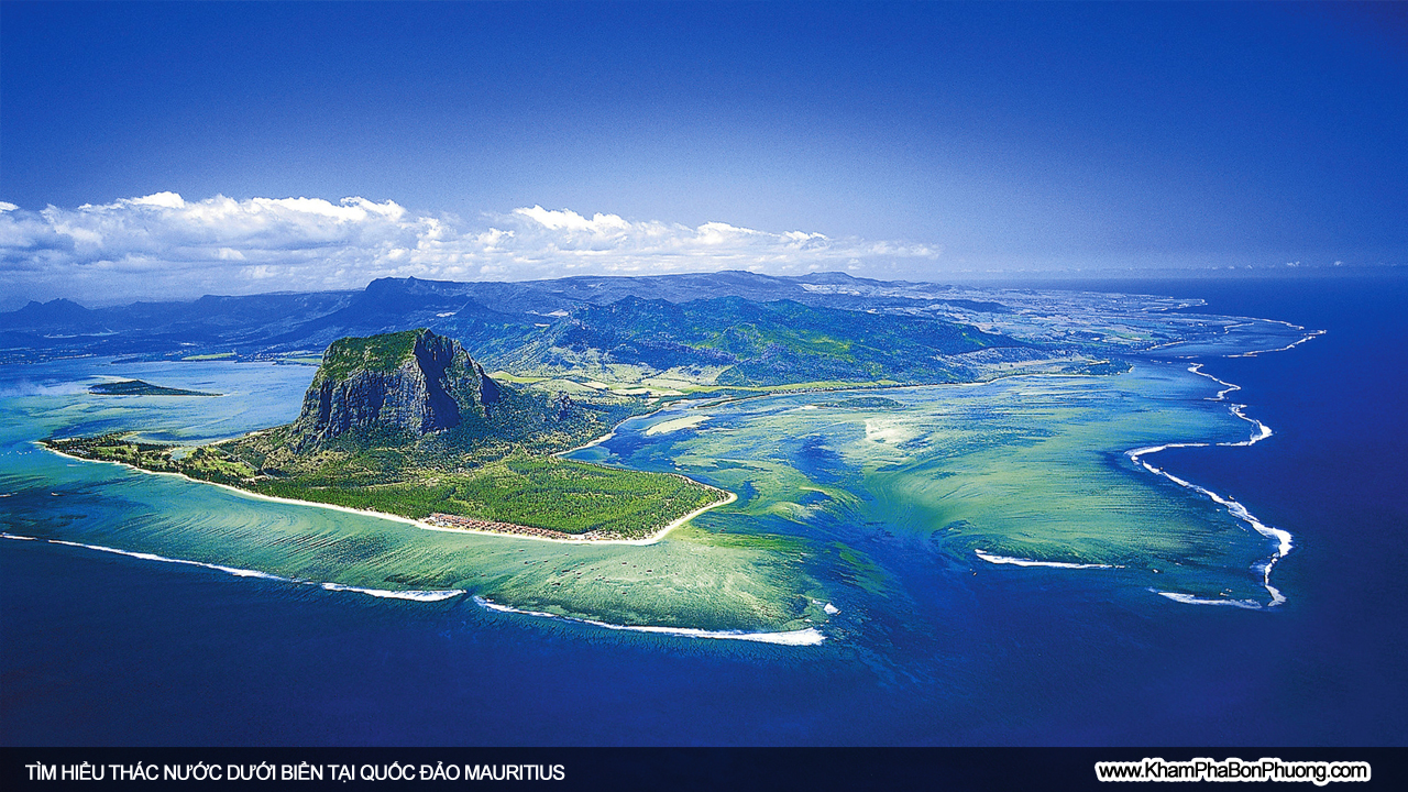 Tìm hiểu thác nước dưới biển, Mauritius | Khám Phá Bốn Phương