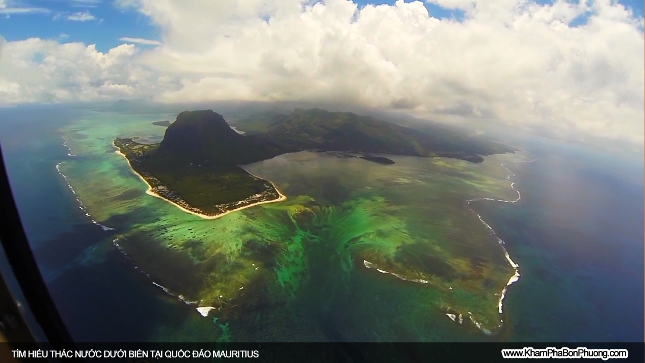 Tìm hiểu thác nước dưới biển, Mauritius | Khám Phá Bốn Phương
