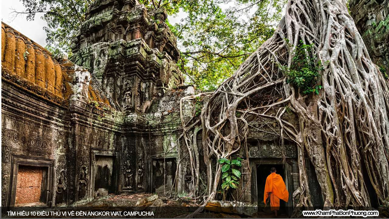 Khám phá 10 điều thú vị về Angkor Wat, Campuchia | Khám Phá Bốn Phương