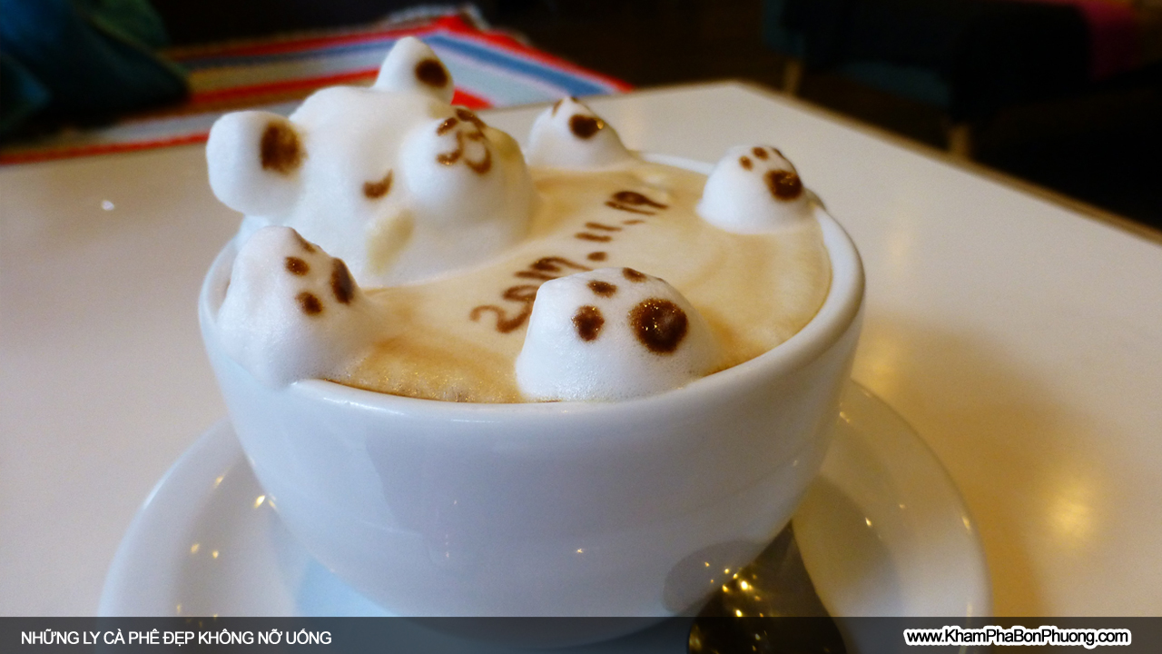 Những ly cà phê nghệ thuật, đẹp không nỡ uống | Khám Phá Bốn Phương