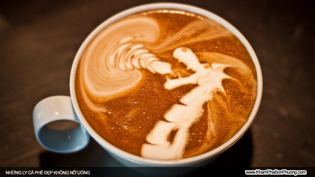 Những ly cà phê nghệ thuật, đẹp không nỡ uống | Khám Phá Bốn Phương