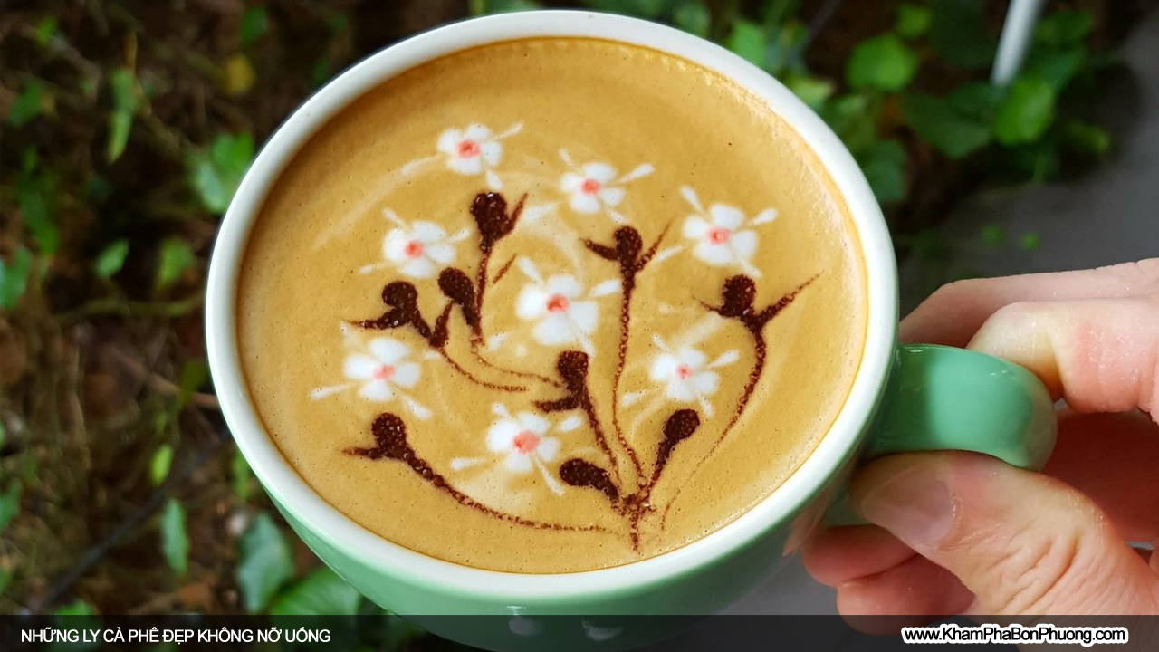 Những ly cà phê nghệ thuật, đẹp không nỡ uống | Khám Phá Bốn Phương