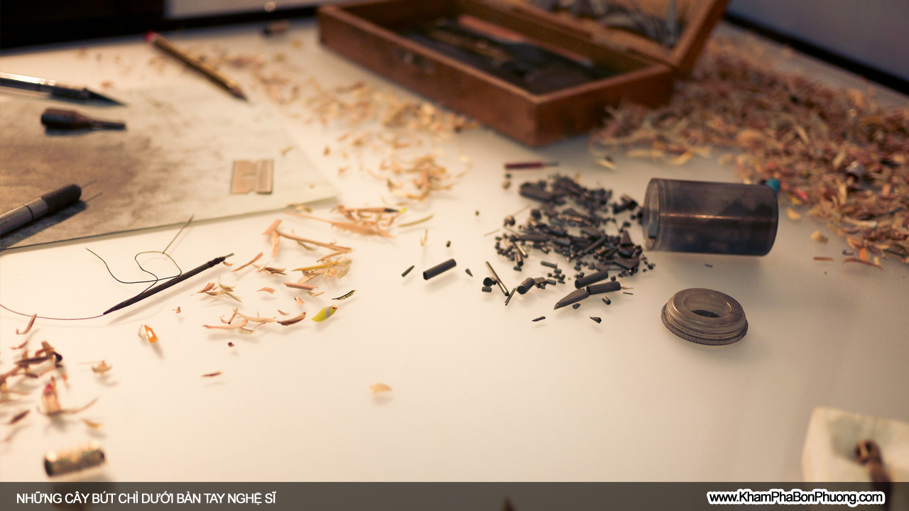 Nghệ thuật điêu khắc từ cây bút chì | Khám Phá Bốn Phương