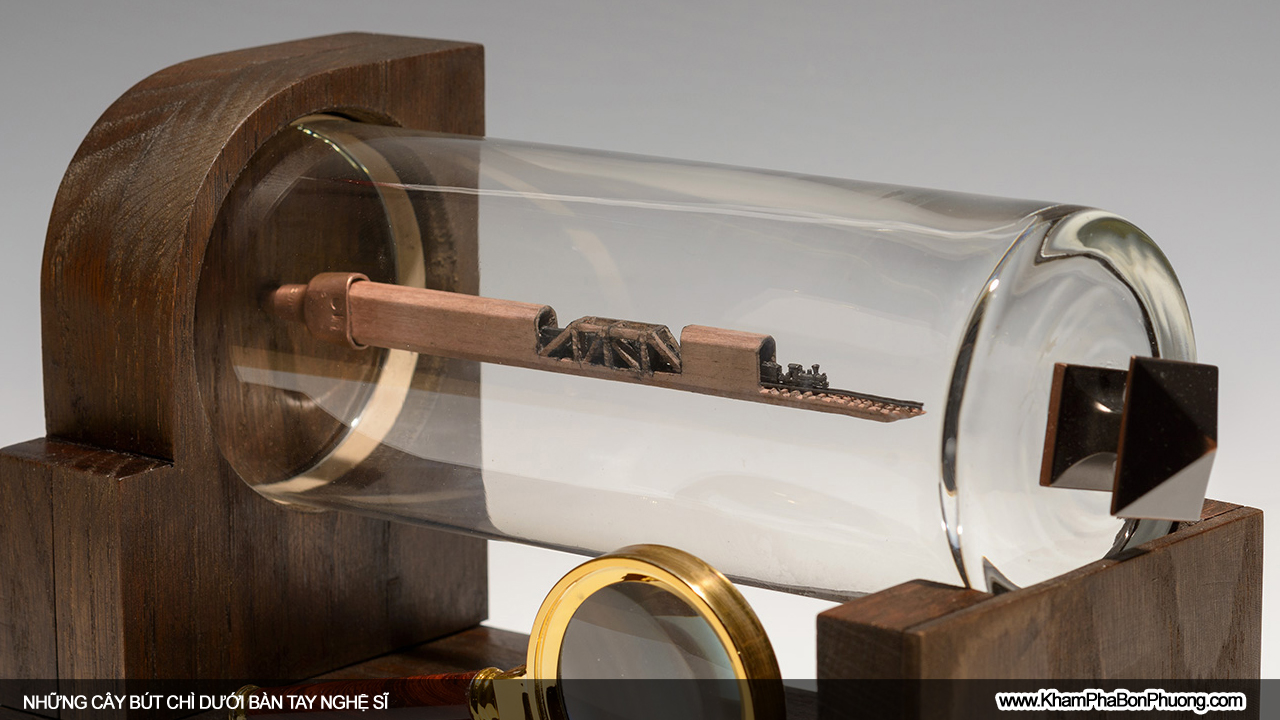 Nghệ thuật điêu khắc từ cây bút chì | Khám Phá Bốn Phương