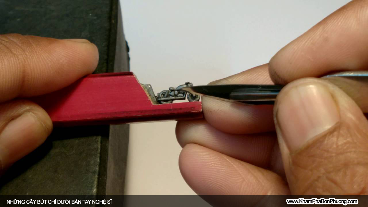 Nghệ thuật điêu khắc từ cây bút chì | Khám Phá Bốn Phương