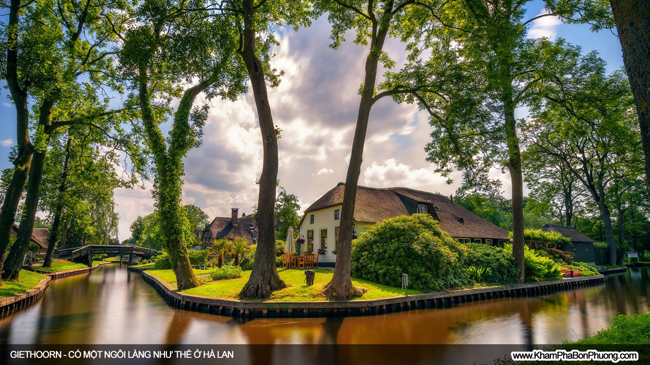 Ngôi làng Giethoorn, Venice của phương Bắc, Hà Lan | Khám Phá Bốn Phương