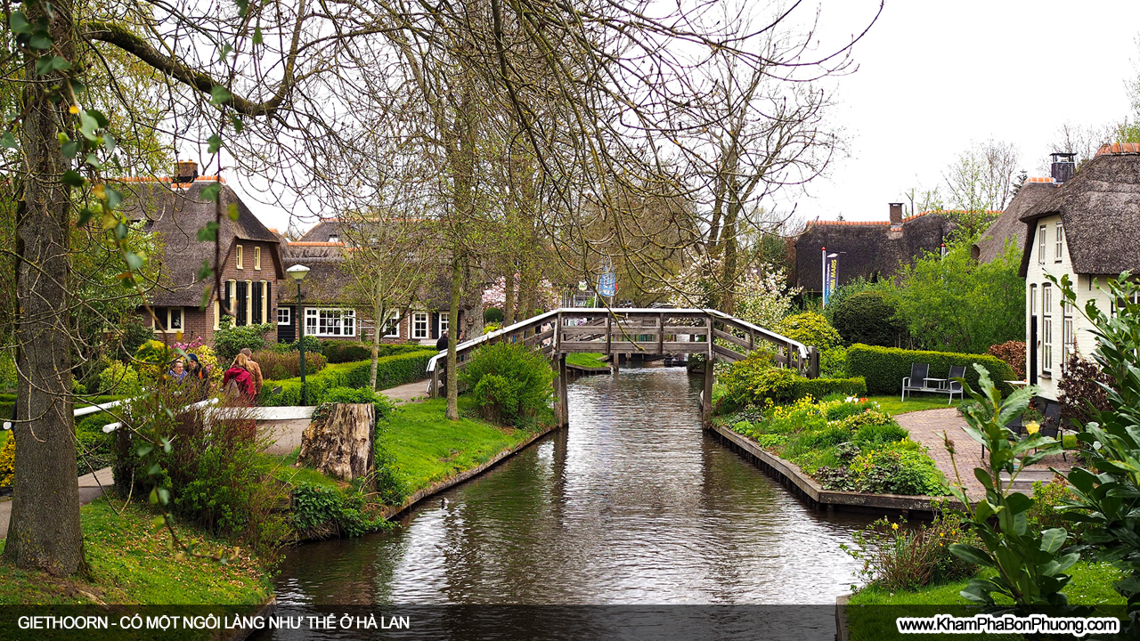 Ngôi làng Giethoorn, Venice của phương Bắc, Hà Lan | Khám Phá Bốn Phương