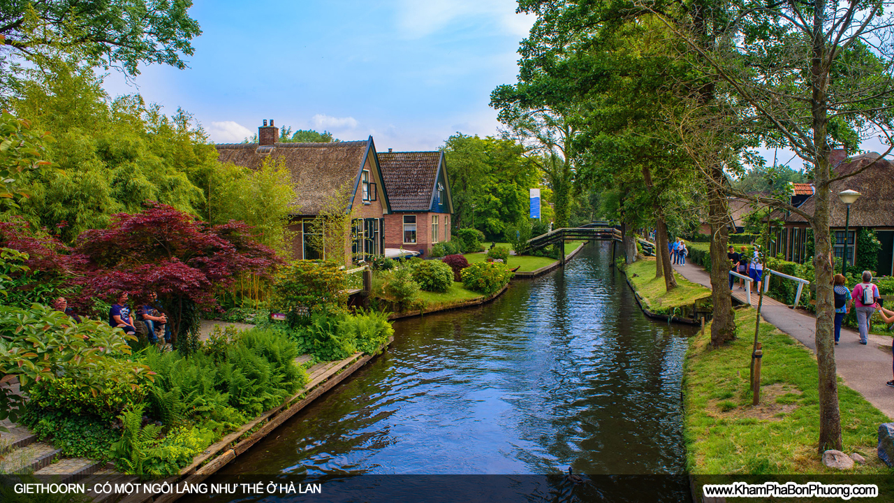 Ngôi làng Giethoorn, Venice của phương Bắc, Hà Lan | Khám Phá Bốn Phương