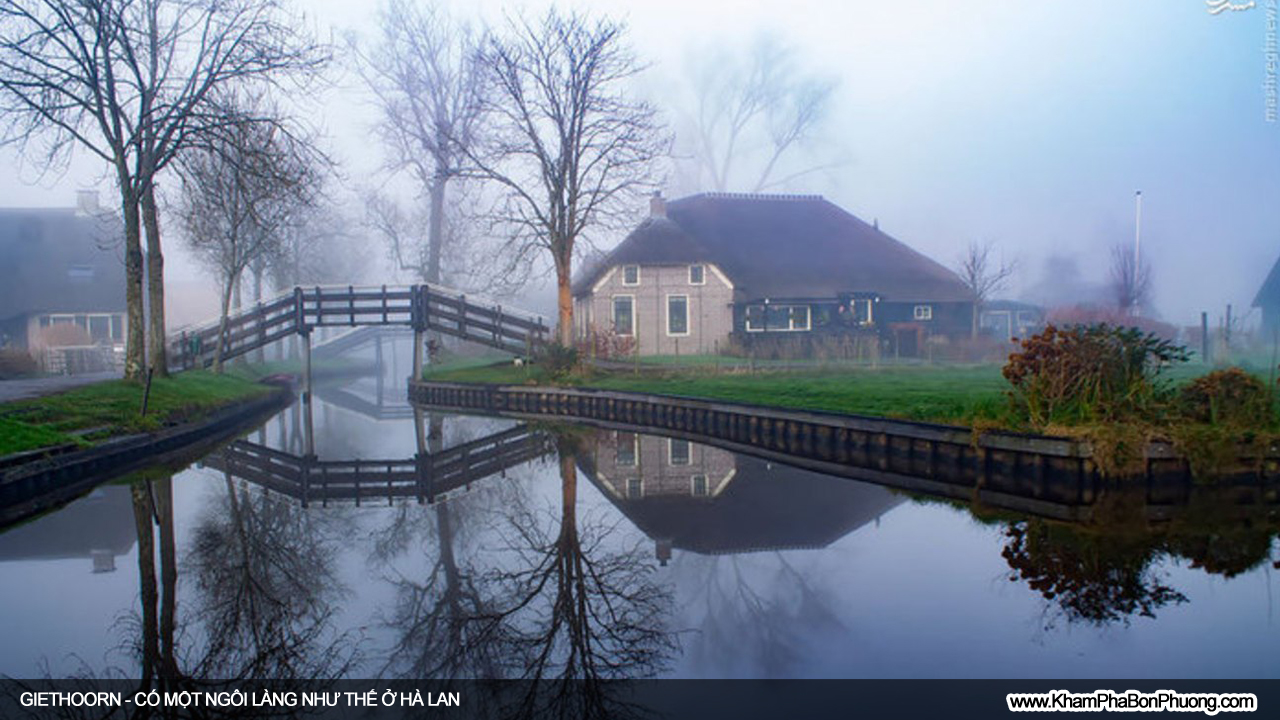 Ngôi làng Giethoorn, Venice của phương Bắc, Hà Lan | Khám Phá Bốn Phương