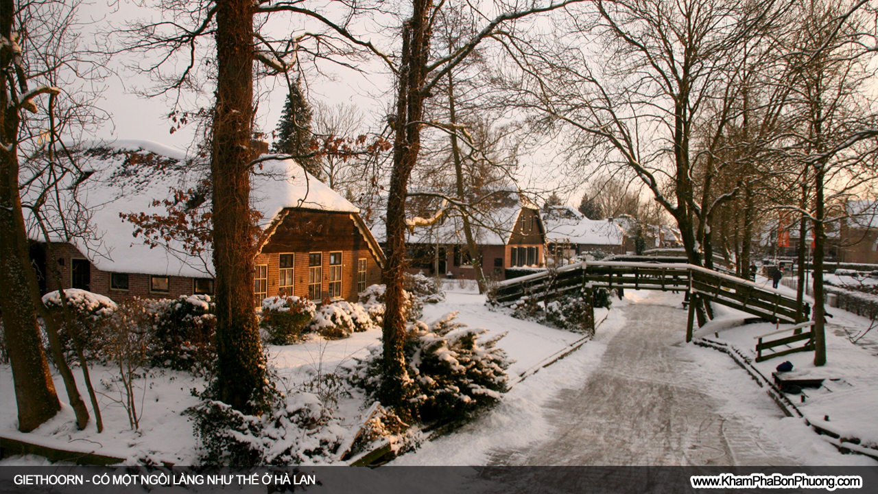 Ngôi làng Giethoorn, Venice của phương Bắc, Hà Lan | Khám Phá Bốn Phương
