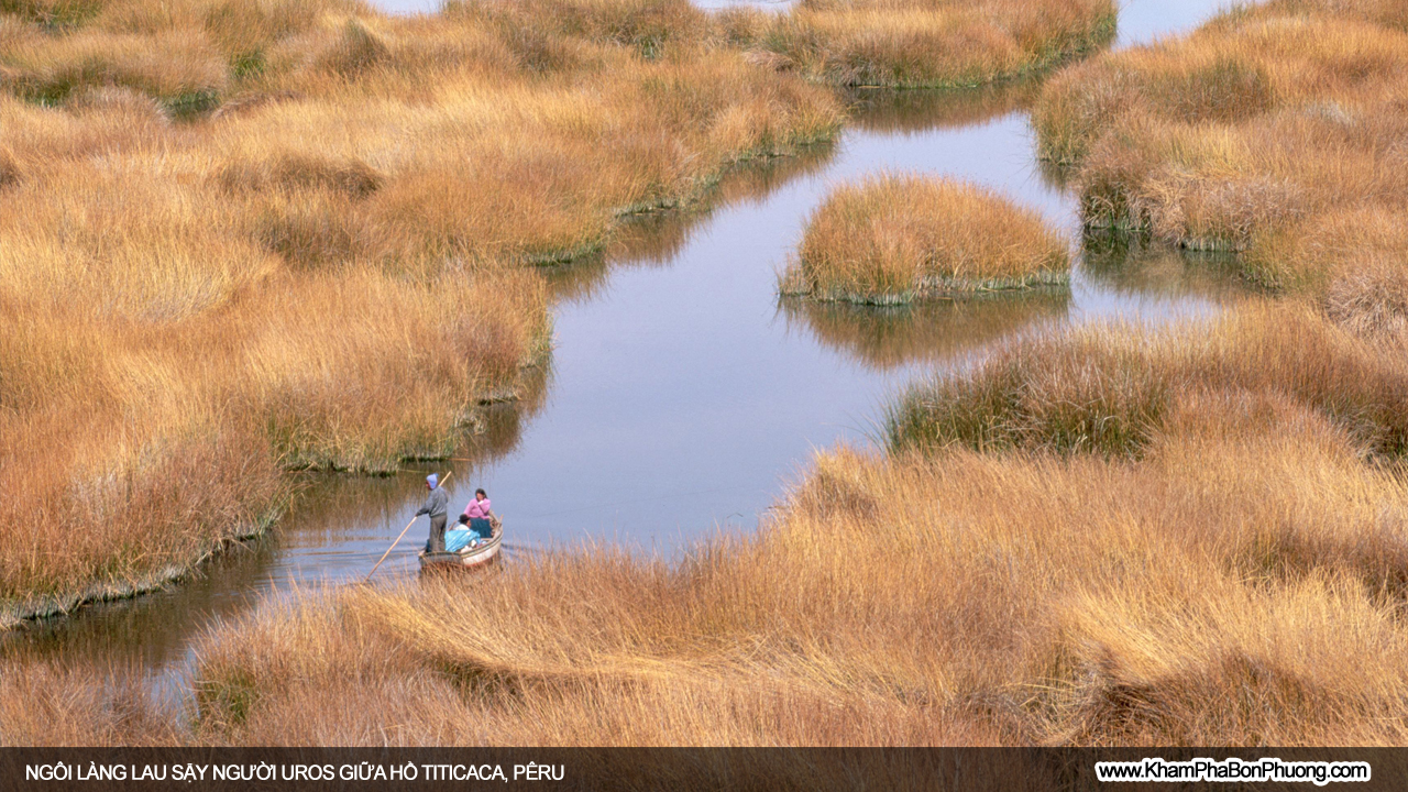 Tìm hiểu cuộc sống người Uru giữa hồ Titicaca, Pêru | Khám Phá Bốn Phương