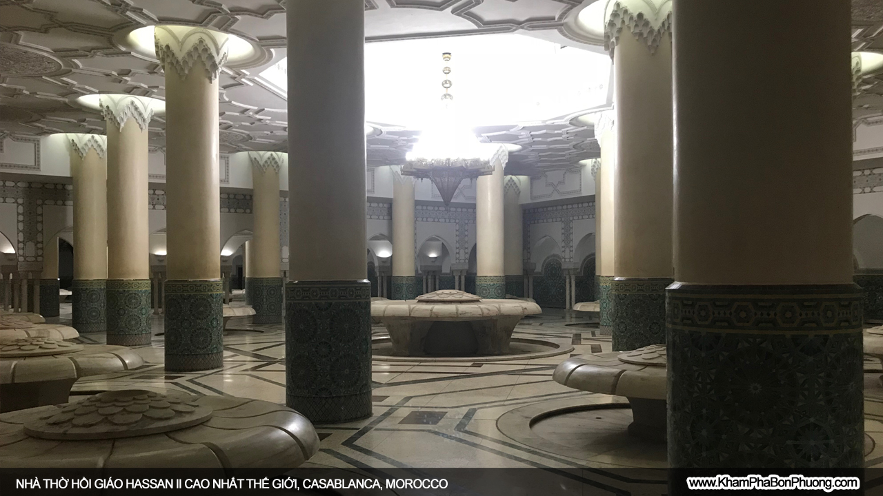Khám phá nhà thờ Hồi giáo Hassan II cao nhất thế giới, Casablanca, Morocco | Khám Phá Bốn Phương